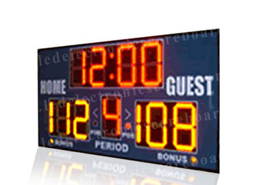 Het gemakkelijke Draagbare Scorebord van het Installatiebasketbal, de Klok van de Basketbalscore met Steunen