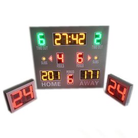 Digitale Draadloze Controle LEIDEN Basketbalscorebord met Geschotene Klok in 3 soorten Kleuren