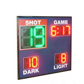 Scorebord van het economie het Model Geleide Basketbal, Levend Basketbalscorebord met Geschotene Klok